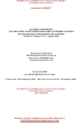 Cover page: LETTER CONCERNING “ON THE STRUCTURE OF DRAVIDIAN RELATIONSHIP SYSTEMS” BY MAURO WILLIAM BARBOSA DE ALMEIDA In MACT Volume 3 No. 1, August 2010