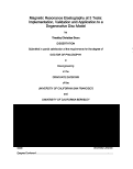 Cover page: Magnetic resonance elastography at 3 tesla: Implementation, validation and application to a degenerative disc model