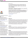 Cover page: A comprehensive accuracy assessment of Samsung smartwatch heart rate and heart rate variability