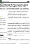 Cover page: Biological Properties and Genetic Characterization of Novel Low Pathogenic H7N3 Avian Influenza Viruses Isolated from Mallard Ducks in the Caspian Region, Dagestan, Russia.