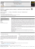 Cover page: Refractory vasodilatory shock secondary to metformin overdose supported with VA ECMO