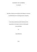 Cover page: The Effect of Risk Assessment Data and Colleagues' Consensus on Clinical Decisions to Discharge Insanity Acquittees