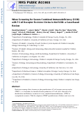 Cover page: When Screening for Severe Combined Immunodeficiency (SCID) with T Cell Receptor Excision Circles Is Not SCID: a Case-Based Review