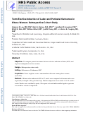 Cover page: Term elective induction of labour and perinatal outcomes in obese women: retrospective cohort study