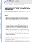 Cover page: A Single Center Review of a Total Transfemoral Approach to Upper Extremity Access in Branched and Fenestrated Physician Modified Endografts.