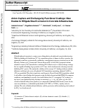 Cover page: Anion capture and exchange by functional coatings: New routes to mitigate steel corrosion in concrete infrastructure