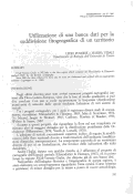 Cover page: Utilizzazione di una banca dati per la suddivisione fitogeografica di un territorio