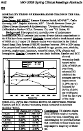 Cover page: Mortality trend of hemodialysis chains in the USA: 1996-2004