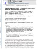 Cover page: Interleukin-8 and lower severity of depression in females, but not males, with treatment-resistant depression