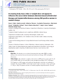 Cover page: Increasing body mass index or weight does not appear to influence the association between efavirenz-based antiretroviral therapy and implant effectiveness among HIV-positive women in western Kenya