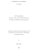 Cover page: The Nonmachinables: Asymptotic Labor and the Political Economy of Contemporary Information-Processing Systems