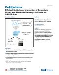 Cover page: Efficient Multiplexed Integration of Synergistic Alleles and Metabolic Pathways in Yeasts via CRISPR-Cas.