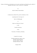 Cover page: Seismic investigation of subduction in Cascadia and Alaska and Simulating the ability of MyShake networks to detect and locate earthquakes