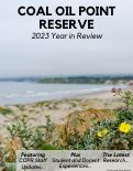 Cover page of Coal Oil Point Reserve Annual Newsletter 2023