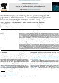 Cover page: Use of archaeological data in retracing diet and growth of extirpated fish populations in the California Delta: An allometric and isotopic approach to Sacramento perch (Archoplites interruptus) historical ecology