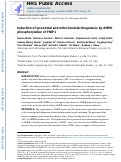 Cover page: Induction of lysosomal and mitochondrial biogenesis by AMPK phosphorylation of FNIP1.