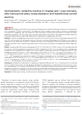 Cover page: Hemodynamic instability predicts in-hospital and 1-year mortality after transcarotid artery revascularization and transfemoral carotid stenting