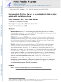 Cover page: Bortezomib in first-line therapy is associated with falls in older adults with multiple myeloma