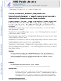 Cover page: Clinical presentation, treatment, and genetic and histopathological analysis of juvenile cataracts and secondary glaucoma in a rhesus macaque (Macaca mulatta)