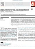 Cover page: Numerical investigation of heating and cooling-induced damage and brine migration in geologic rock salt : Insights from coupled THM modeling of a controlled block scale experiment