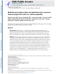 Cover page: Metformin prescription status and abdominal aortic aneurysm disease progression in the U.S. veteran population.