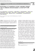 Cover page: Performance of cementitious systems containing calcined clay in a chloride-rich environment: a review by TC-282 CCL.