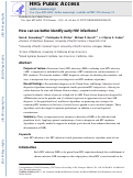 Cover page: How can we better identify early HIV infections?