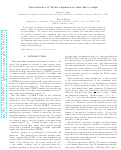 Cover page: Nonexistence of a Taylor expansion in time due to cusps