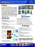 Cover page: Piezoelectric Vibrational Energy Scavenging for Autonomous Wireless Sensor Networks