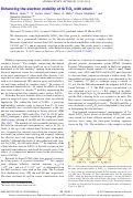 Cover page: Enhancing the electron mobility of SrTiO3 with strain Bharat