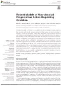 Cover page: Rodent Models of Non-classical Progesterone Action Regulating Ovulation