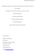 Cover page: Single-word predictions of upcoming language during comprehension: Evidence from the cumulative semantic interference task