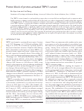 Cover page: Proton block of proton-activated TRPV1 current