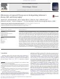 Cover page: Effectiveness of regional DTI measures in distinguishing Alzheimer's disease, MCI, and normal aging