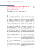 Cover page: Global Benefit of SGLT2 Inhibitors in Heart&nbsp;Failure With Reduced Ejection&nbsp;Fraction ∗