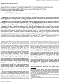 Cover page: Associations Between Transition-Specific Stress Experience, Nocturnal Decline in Ambulatory Blood Pressure, and C-Reactive Protein Levels Among Transgender Men