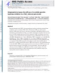 Cover page: Omeprazole increases the efficacy of a soluble epoxide hydrolase inhibitor in a PGE2 induced pain model