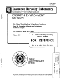 Cover page: The Price of Electricity from Private Power Producers, State II: Expansion of Sample and Preliminary Statistical Analysis