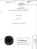 Cover page: TEMPERATURE DEPENDENCE OF MATRIX SHIFTS