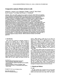 Cover page: Comparative analysis of black carbon in soils