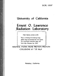 Cover page: NEUTRAL PIONS FROM PROTON-PROTON COLLISIONS AT 735 MeV