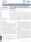 Cover page: Molecular design of antimicrobial conjugated oligoelectrolytes with enhanced selectivity toward bacterial cells