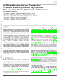 Cover page: An efficient Bayesian inference framework for coalescent-based nonparametric phylodynamics