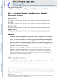 Cover page: BASS: Safe Deep Tissue Optical Sensing for Wearable Embedded Systems