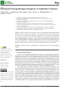 Cover page: Illustrated Neuropathologic Diagnosis of Alzheimers Disease.