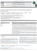 Cover page: Provision of smoking cessation support for patients following a diagnosis of cancer in Ireland.