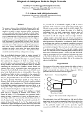 Cover page: Diagnosis of Ambiguous Faults in Simple Networks
