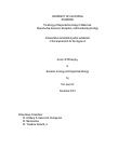 Cover page: The Biology of Reproductive Delays in Mammals: Reproductive Decisions, Energetics, and Evolutionary Ecology