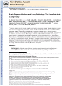 Cover page: Brain organochlorines and Lewy pathology: The Honolulu‐Asia aging study