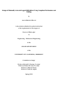 Cover page: Design of Minimally Actuated Legged Milli-Robots Using Compliant Mechanisms and Folding